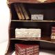 Library shelf, marquetry and gilded bronzes Napoleon III
