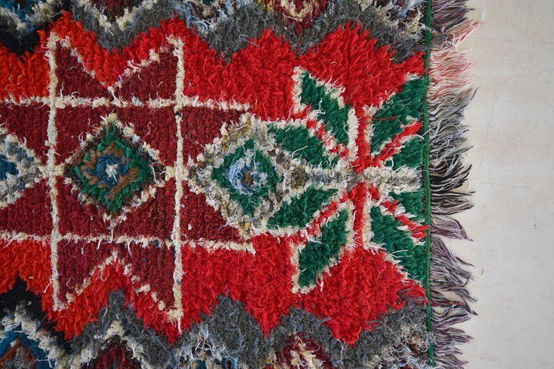 Carpet boucherouite 100x300cm