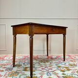 Louis XVI Style Walnut Desk Table 19th Century