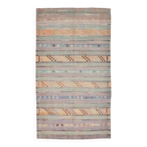 Kilim ancien à motifs géométriques – palette douce et naturelle 168x303Cm