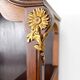Art Nouveau display case, bronzes and carved wood on a floral theme, circa 1900