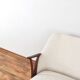 Mid-Century Norwegian Teak & Boucle Sofa, 1960s.