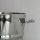 vintage stainless steel champagne bucket