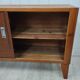 Vintage sideboard feet compass white wood