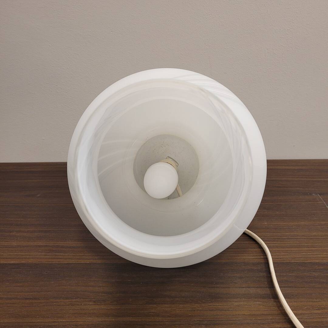 “Mushroom” mesa lamp, murano crystal, Mid-century, 70’s – Italia