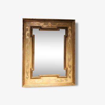 Gilded Wooden Mirror