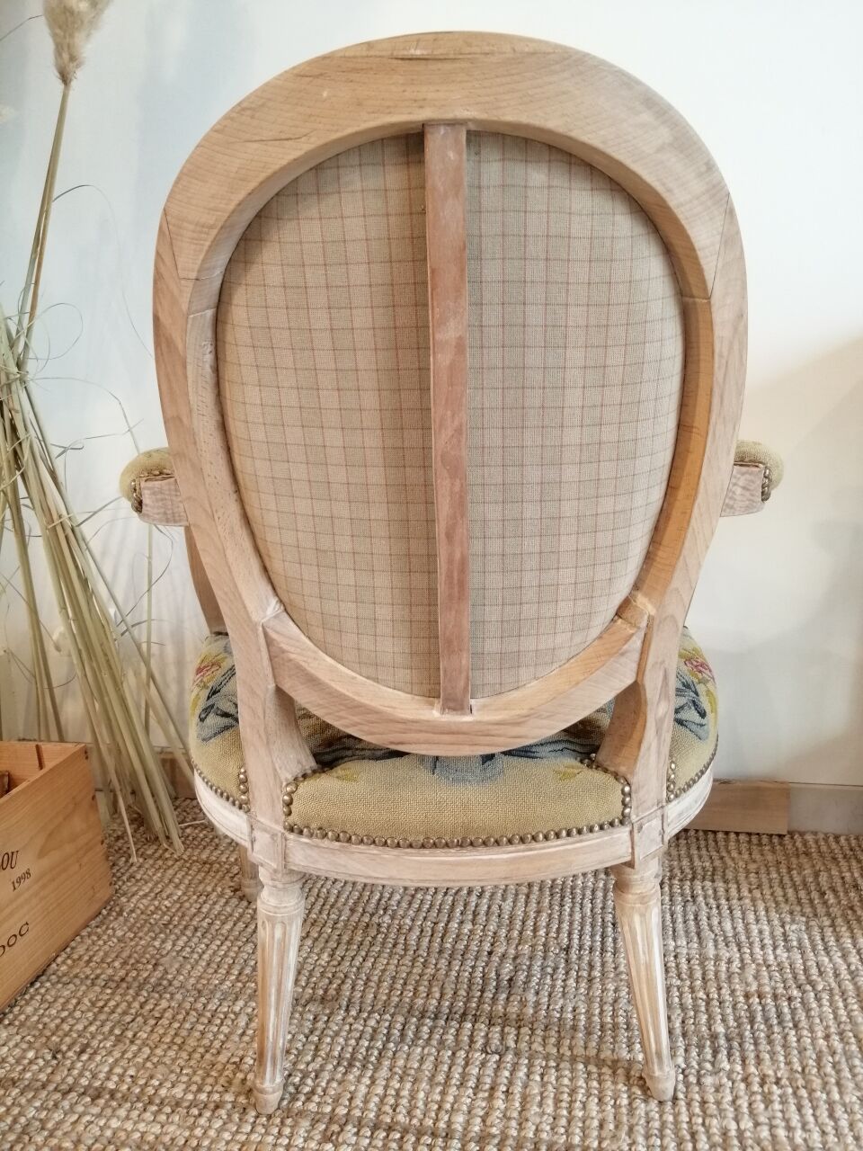 Pair of Louis XVI period armchairs