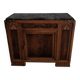 Buffet vintage style Art Deco black marble