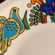 Oval flat Villeroy and Boch Acapulco 1970