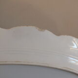 Large oval porcelain dish from Limoges by Théodore Haviland