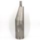 Stainless steel bottle in the style of Philolaos Tloupas.