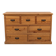 Grande commode 7 tiroirs en pin massif – Style Rustique / Apothicaire