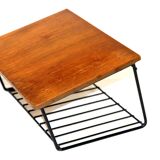 Teak wall shelf, Sweden, 1950