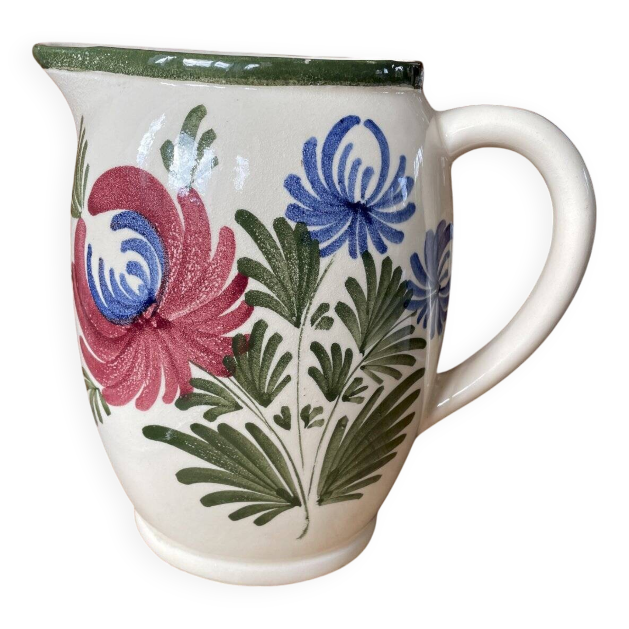 Saint-Clément oval pitcher Height 18.5 cm