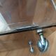 Table basse en plexiglas