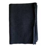 Black tinted hemp harvest tablecloth
