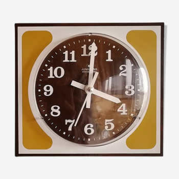 Vintage clock, wall clock "Junghans Café Ocre"