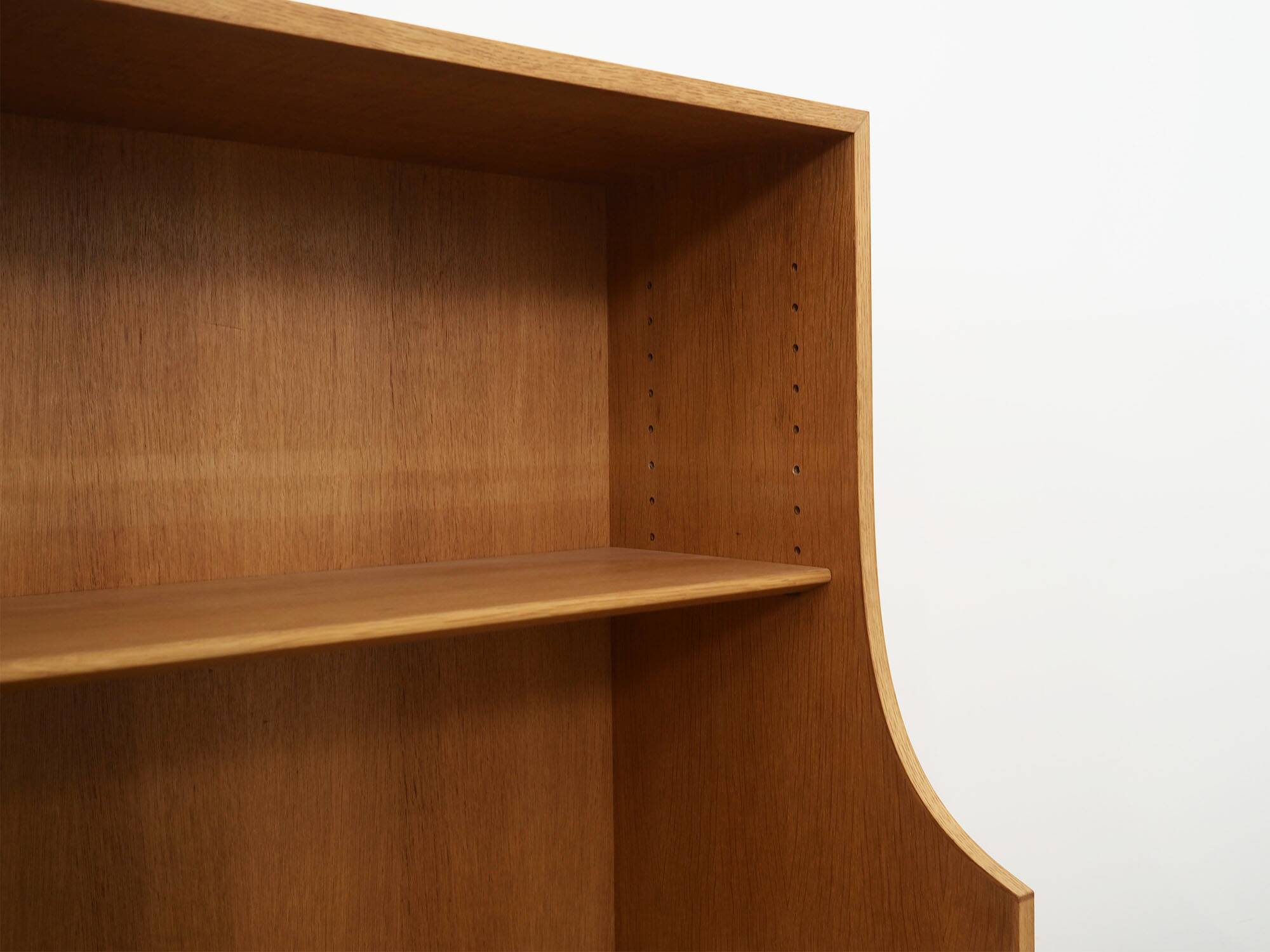 Ash bookcase, Danish design, 70's, production: Børge Mogensen