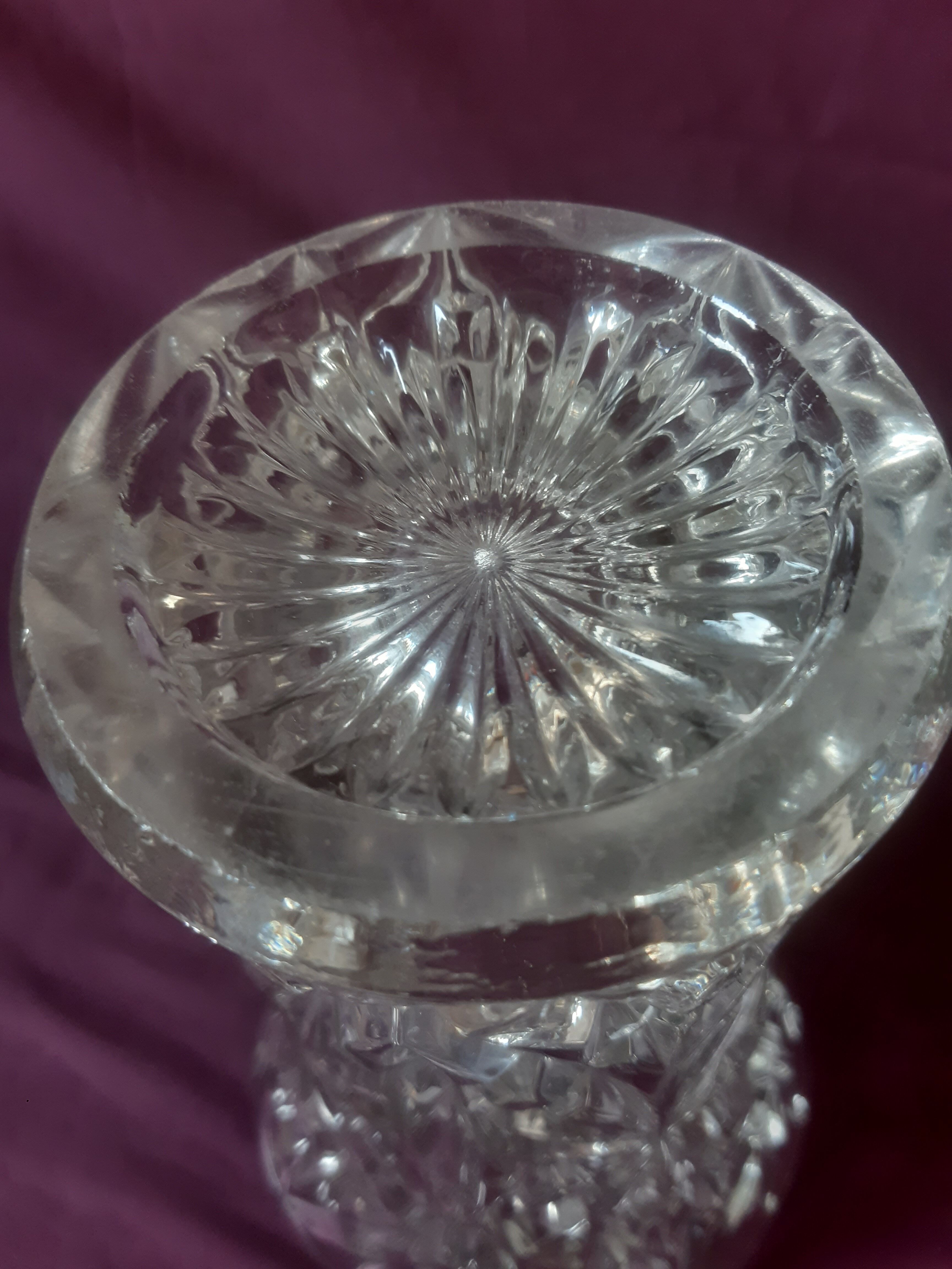 Crystal vase