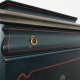 Pine laundry cabinet, Danish design, 1960s, production: Denmark