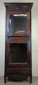 Louis XV Provençal oak display case circa 1850-1880 facade