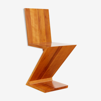 Gerrit Rietveld Zig Zag Chair, unknown contemporary edition