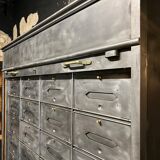 Furniture with flap and steel curtain circa 1930