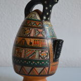 ceramic pitcher from Cusco, Peru