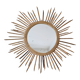 Vintage Rattan Sun Mirror 55cm 1960s