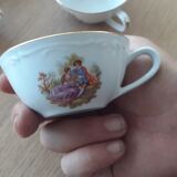 Porcelain coffee cups