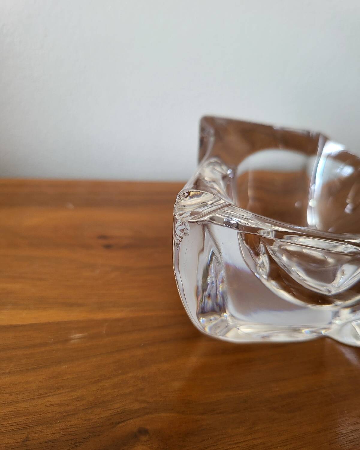 Daum France Crystal Pocket Ashtray
