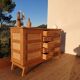 Buffet vintage pieds compas René Gabriel