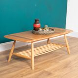 Ercol Light 459 Windsor Coffee Table with Magazine Rack