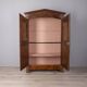 Classic Piedmontese walnut wardrobe from the early 18th century