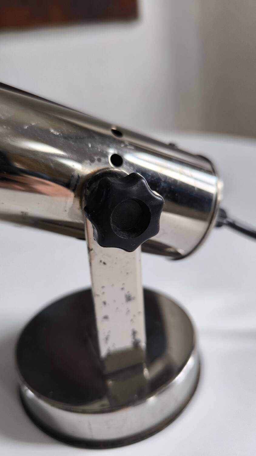 Targetti wall light in chromed metal 1970