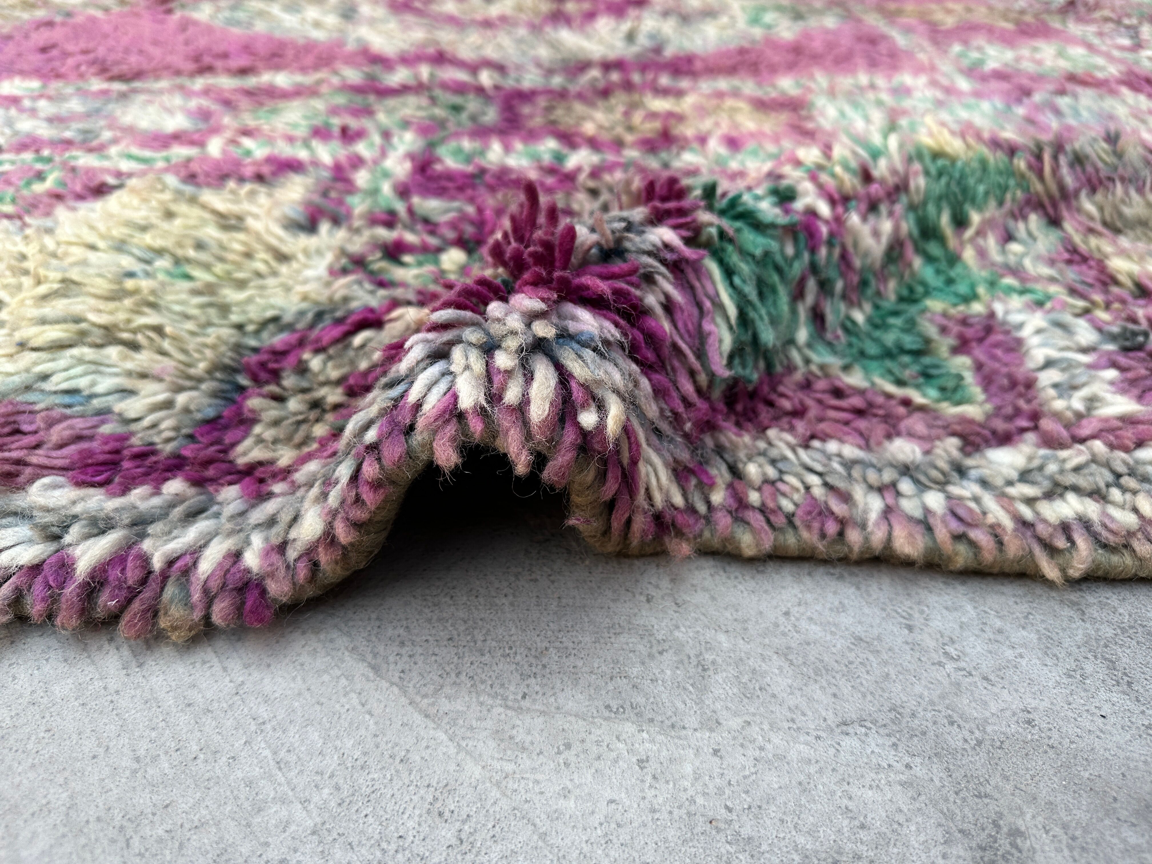 Moroccan Purple Carpet - 190 x 320 cm