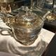 Silver-plated teapot