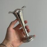 Vase soliflore en métal