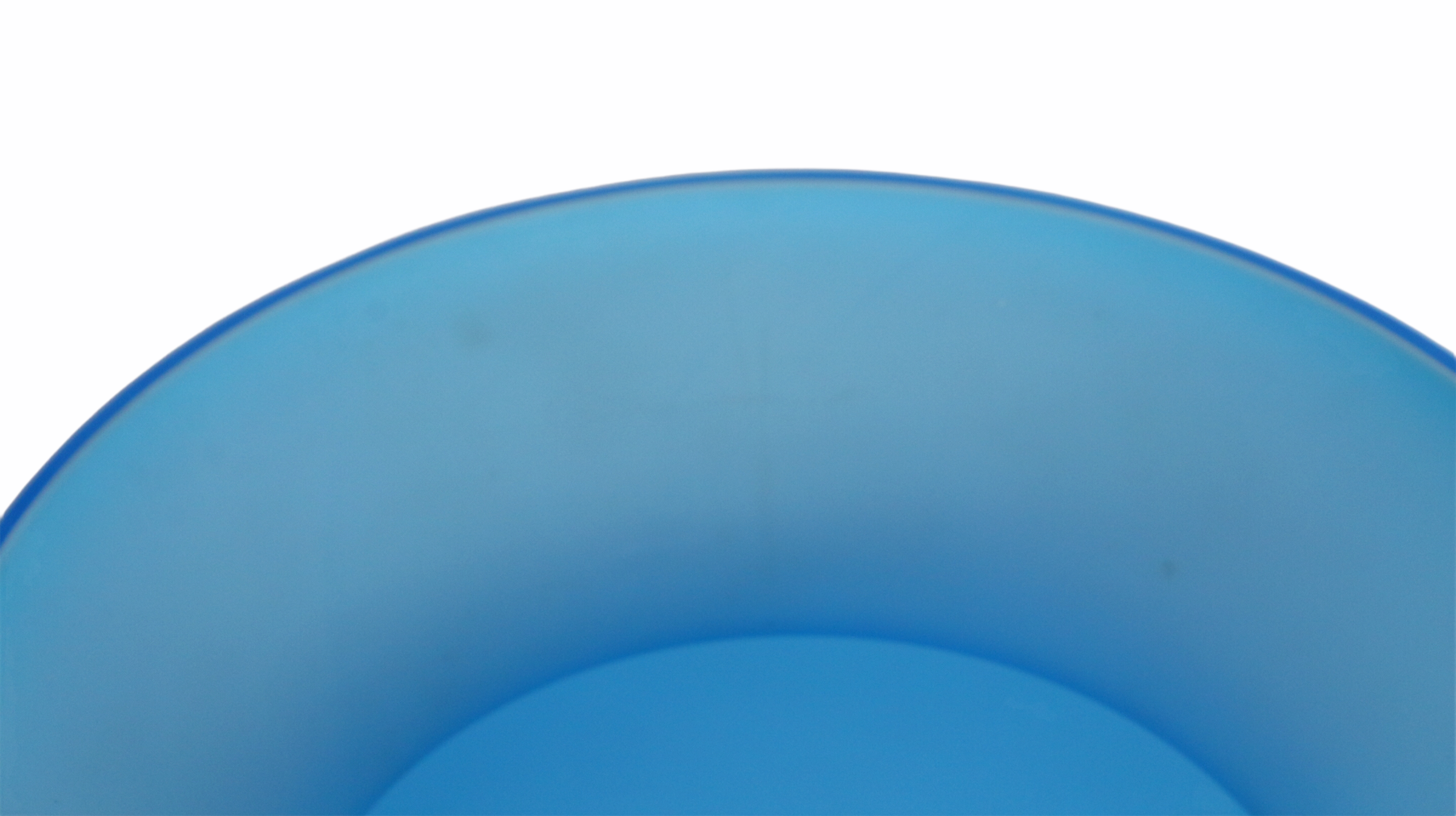 Pair of blue satin vases, vintage Murano glass