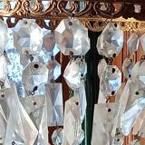 Antique hot air balloon chandelier with tassels