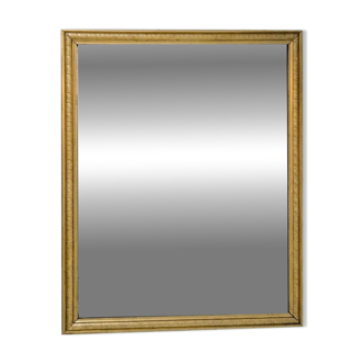 Antique gilded framed mirror from the 1930s.