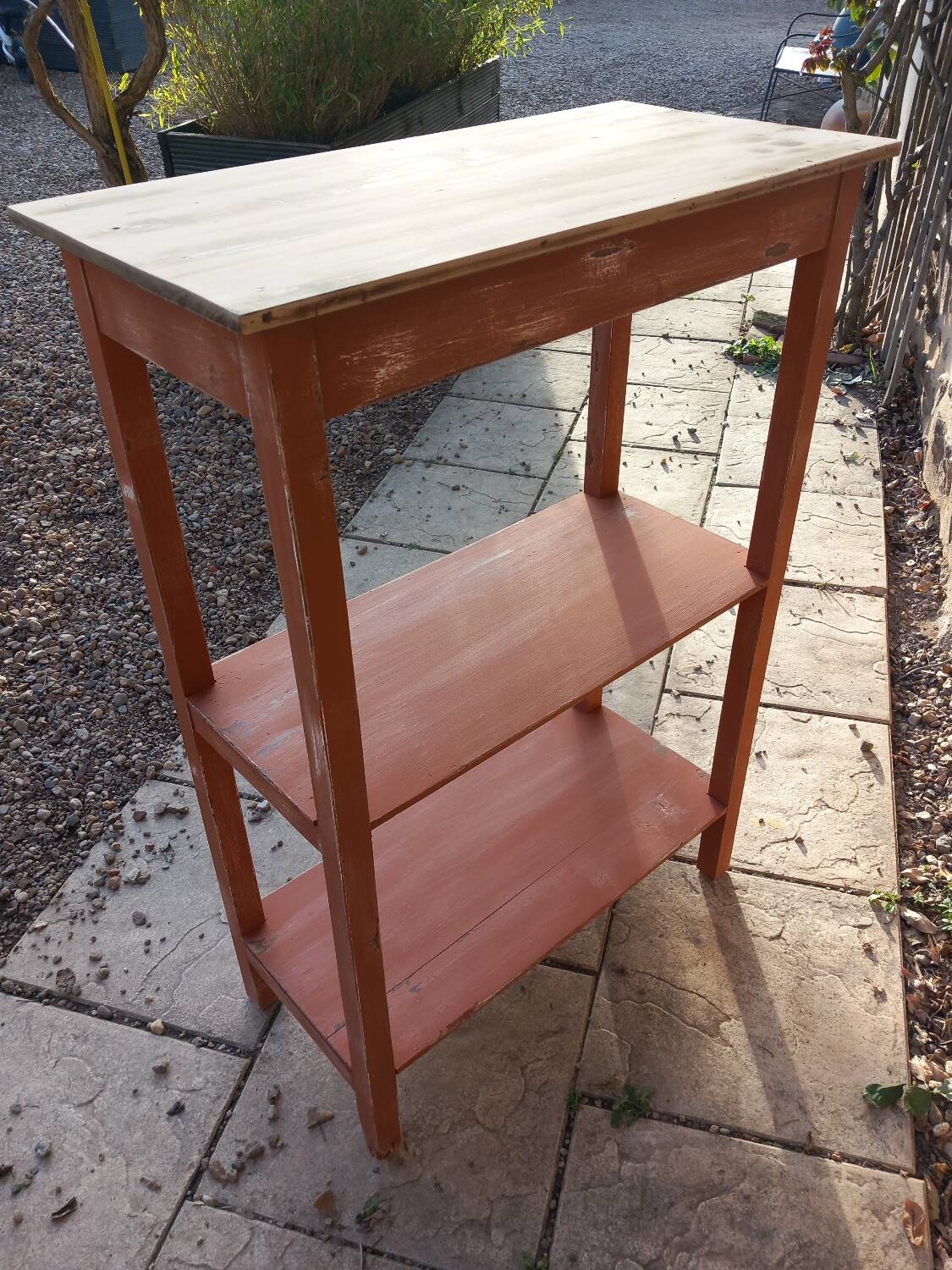 Old furniture/shelf on legs