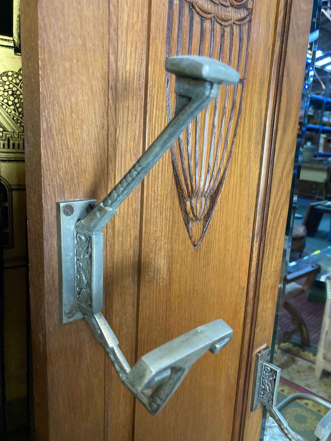Art Deco coat rack