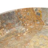 Heavy Large Marble Fruit Bowl XL Natural Stone 40cm