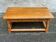 1950s solid oak farmhouse coffee table, 105cm