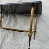 Brass 1950' coffee table