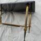 Brass 1950' coffee table
