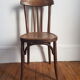 Chaise bistrot en bois