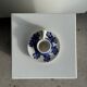 Vintage blue and white hand-held egg cup Poland D13
