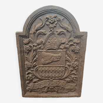 Fireplace plate 84 x 59 cm